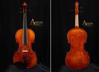 【嘟嘟牛奶糖】Aegean．高檔虎紋手工小提琴．2號琴．精緻嚴選．世界唯一限量