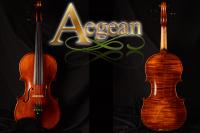 【嘟嘟牛奶糖】Aegean．高档虎纹手工小提琴．16号琴．精致严选．世界唯一限量